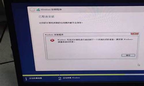 电脑系统安装无法完成_电脑无法完成安装进不去系统怎么办