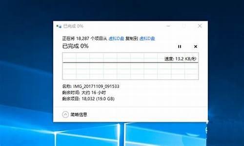 电脑系统安装后复制慢了-装系统复制文件后没有反应了